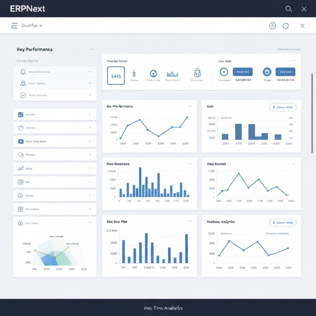 Modern ERPNext dashboard - after transformation